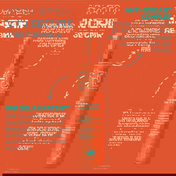 SVR Sun Secure Ultra-Light & Invisible Spray SPF50+ 200ml - Additional 2