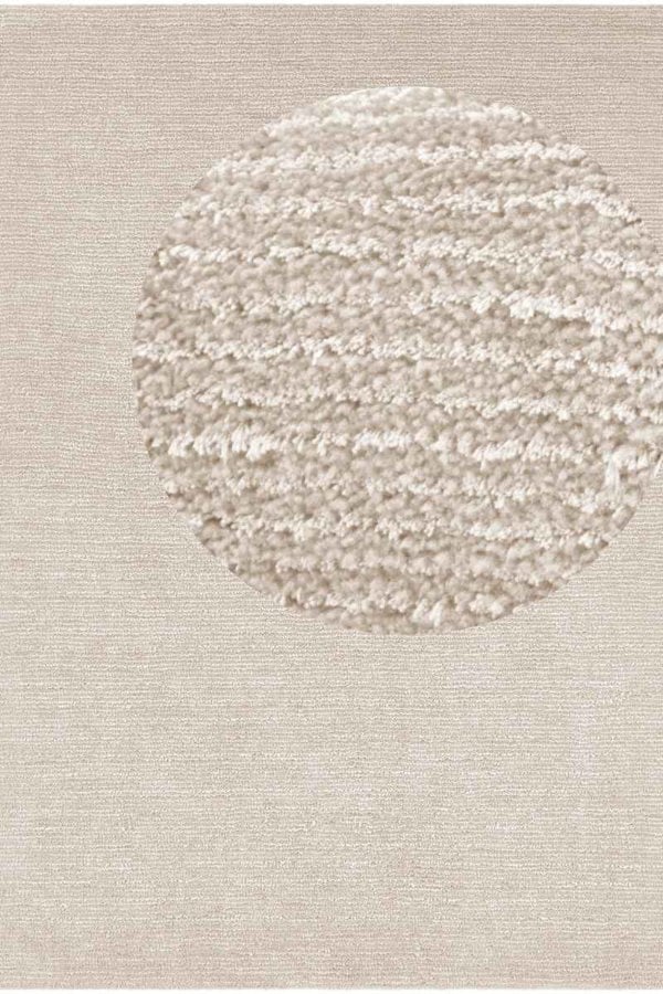 Supersoft Unicolor Short-Pile Beige Rug