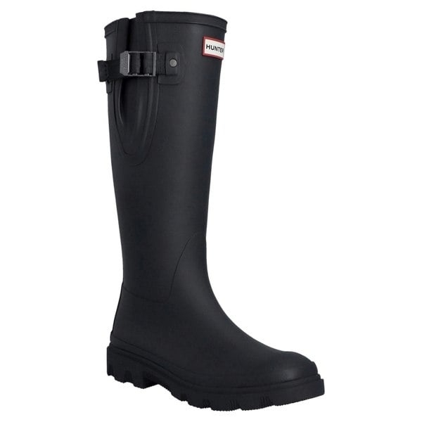 Hunter Downpour Rubber Hunter Wellington Boots - Navy