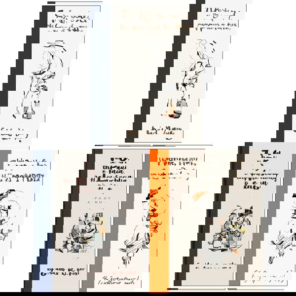 The Girl the Penguin the Home-Schooling and the Gin, The Woman the Mink the Cod and the Donkey and The Boy The Mole The Fox and The Horse 3 Books Set