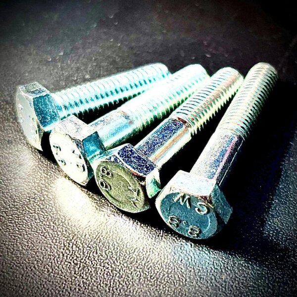 Fixaball M18 Hex Bolt High Tensile 8.8 BZP DIN 931