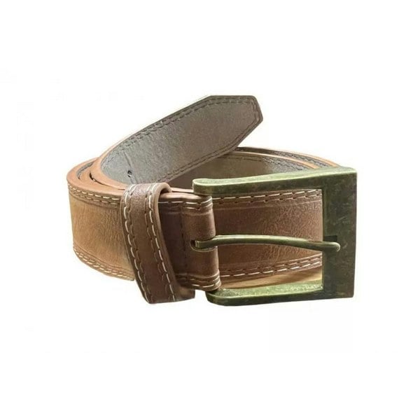 Duke Mens D555 Dylan Leather Belt - Tan