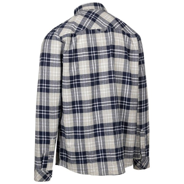 Trespass Mens Dawlish Checked Shirt - Navy