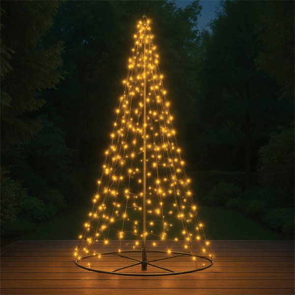 Xmas Haus All surface 3.6m 1080 Gold Led Tree - 10% Twinkle