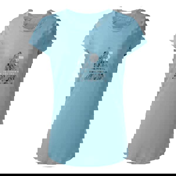 Dare 2B Womens/Ladies Serenity Abstract Mountain T-Shirt - Nordic Blue