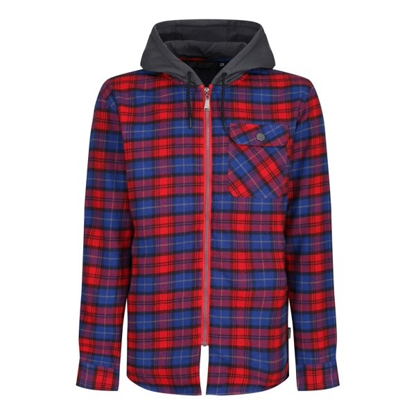 Regatta Men's Tactical Siege Checked Jacket - Classic Red