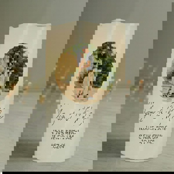 Personalised Memento Company Personalised Photo Upload LED Candle