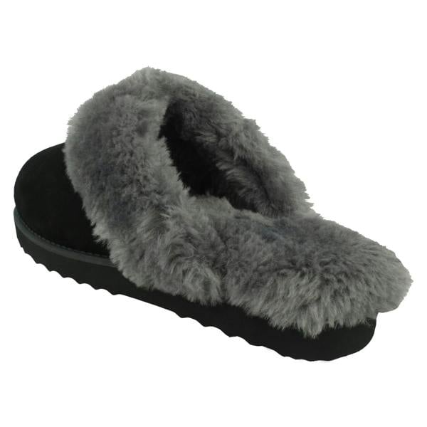 Spot On Ladies Spot On Suede Mule Slippers  X2125