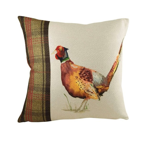 Evans Lichfield Hunter Pheasant Cushion Cover - Multicoloured