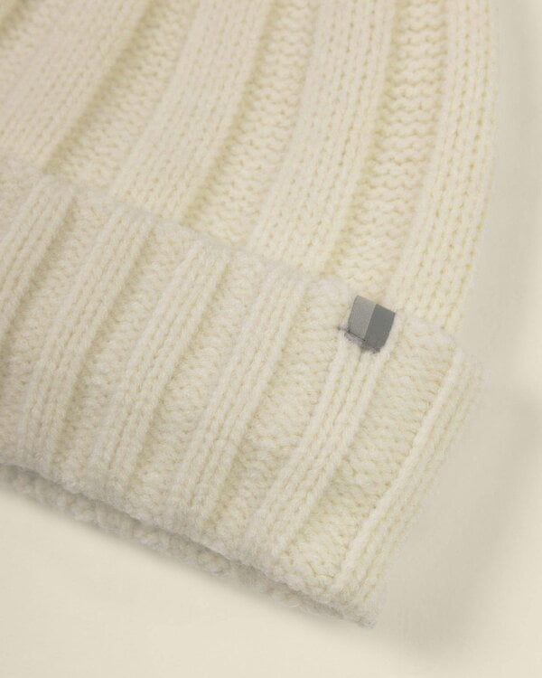 Larsson & Co Frey - 2 Pack Cream & Light Brown Beanie Hat