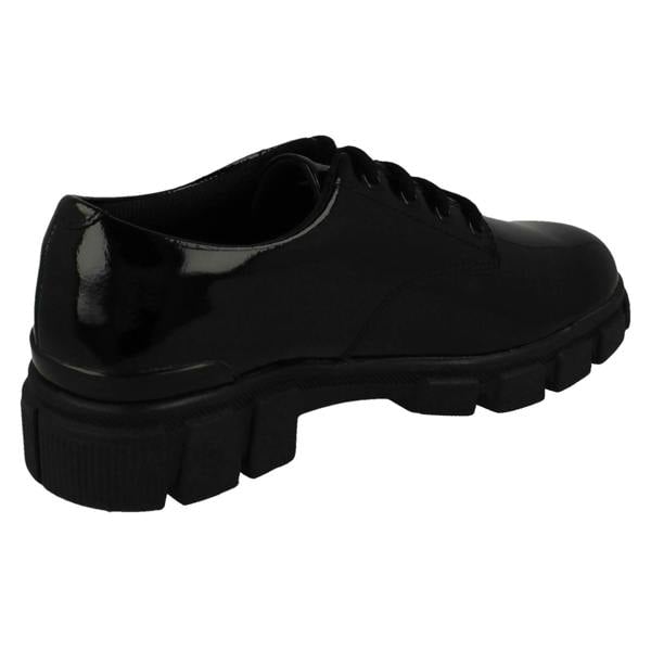 Clarks Girls Clarks Chunky Sole School Shoes Evyn Lace K