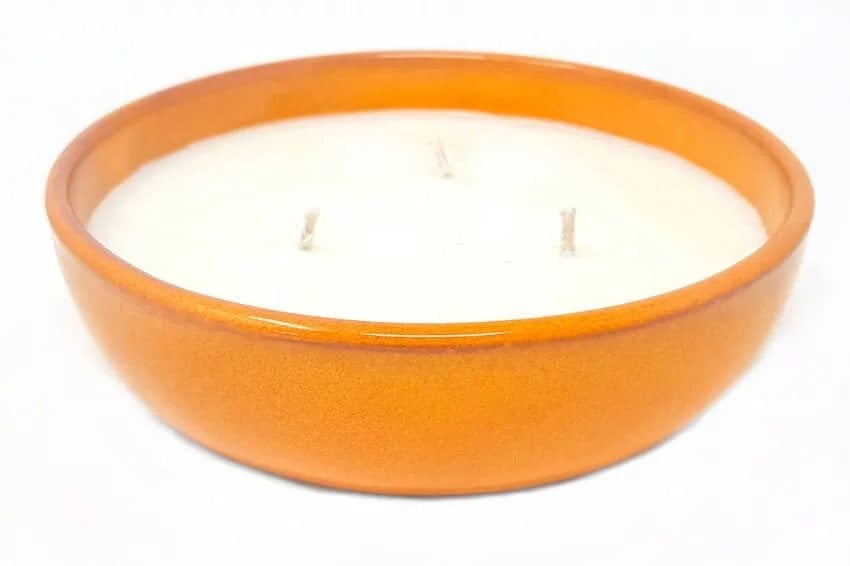 Selena Candles - Reusable 14Cm Diam Assorted Hand Dipped Glazed Bowls