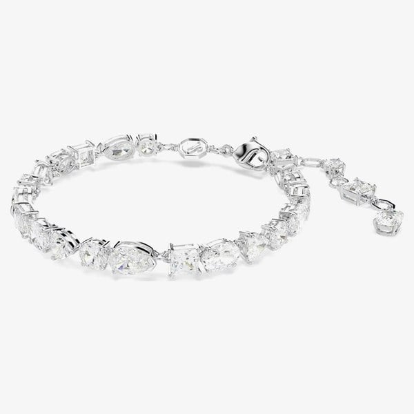 Swarovski Mesmera Rhodium Plated Mixed White Zirconia Bracelet 5731959