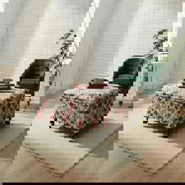 Multi - purpose Ottoman Square Footrest for Family Rooms – Stylish & Functional - ISTOOLS