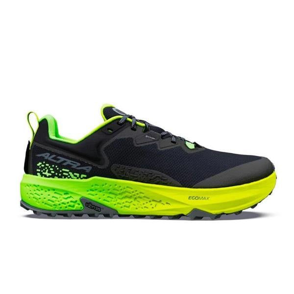 ALTRA Mens Timp 6 Trail Running Trainers Shoes Black Green