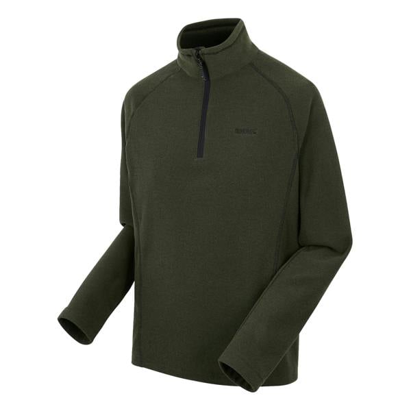 Regatta Great Outdoors Mens Kenger Half Zip Honeycomb Fleece - Olive Night - 