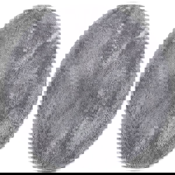 High Pile Grey Rug Calida – Ultra-Soft Plain