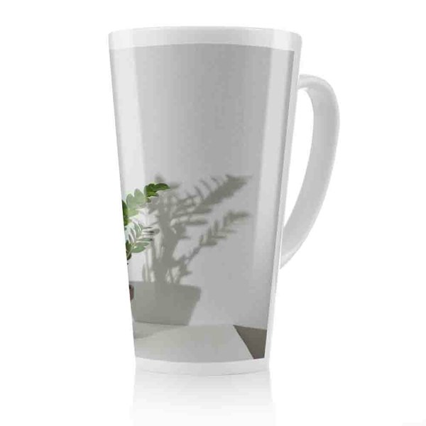 Benjamin Tate Design Zamioculcas Latte Mug