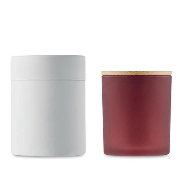 MidOcean Keops Plant-Based Scented Candle - Burgundy - 