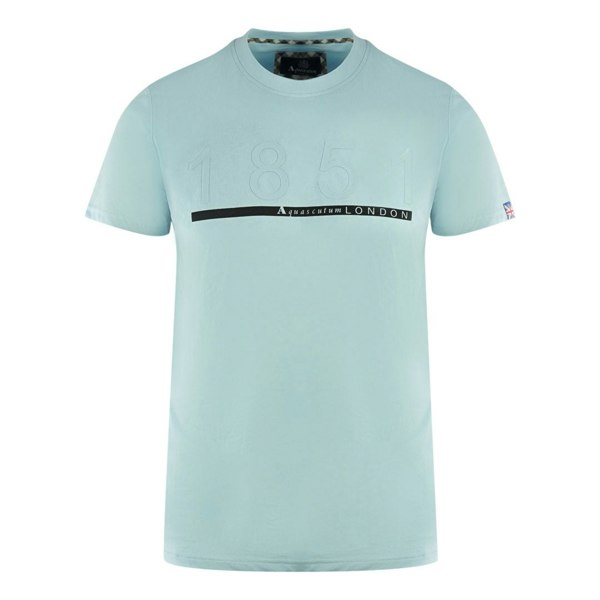 Aquascutum London 1851 T-Shirt - Sky Blue