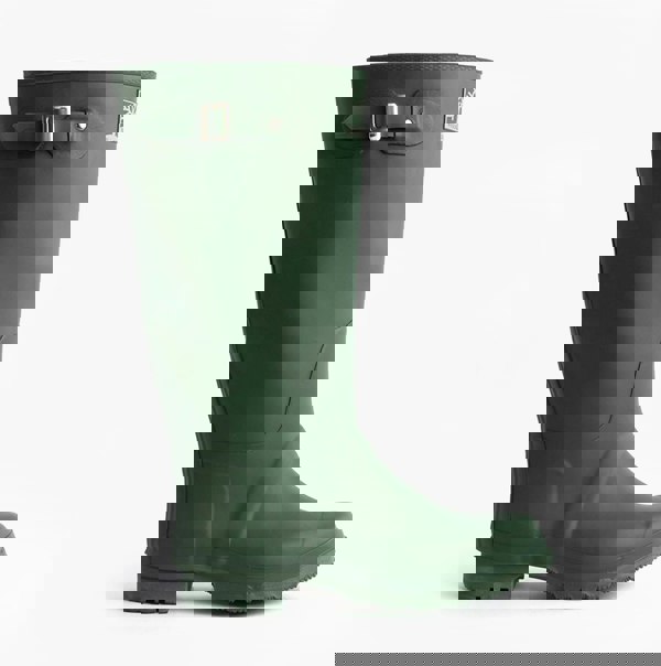 Woodland COUNTRY Wide Calf Unisex Buckle Wellington Boots Green