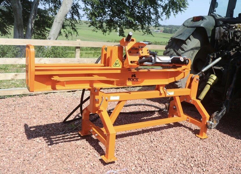 Rock Machinery Venom 25ton Heavy Duty Tractor mounted log splitter with table