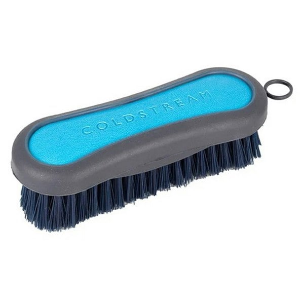 Coldstream Faux Leather Face Brush - Navy/Blue