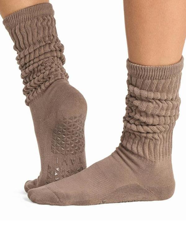 Tavi Stacy Grip Socks - Pebble