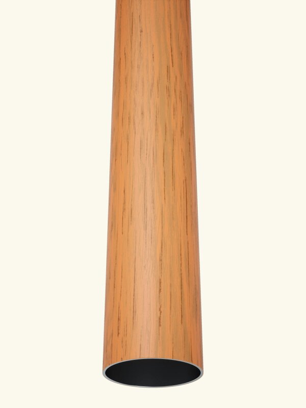Handrails Direct Stoneleigh Red Oak Handrail Pole 1.2 Metre