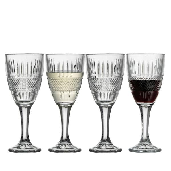 Galway Crystal Eyre Wine Set of 4