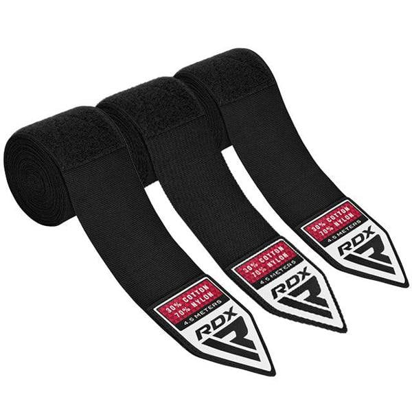 RDX Sports HAND WRAPS COMBINE BLACK COMBO PLUS