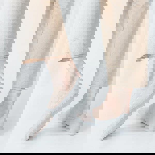 Anyfootwear 5 Pairs Size 5-11 Fashion No Show Thin Invisible Solid White Sock High-quality Breathable Ankle length For Men Woman Foot Accessories