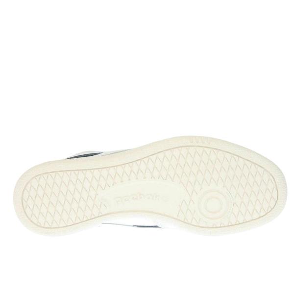 Reebok Mens Club C Revenge Flat Trainers - White/Navy - 