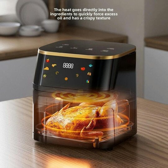 Havendro 10L Large Air Fryer Low Fat Oil free Healthy Oven Frying Kitchen Cooker