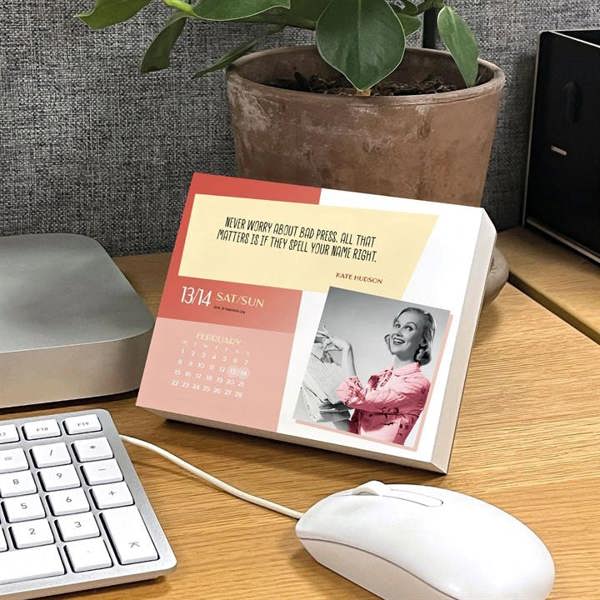 Wit Of Women Desk Calendar 2027, Desk Calendars, Day To View, Humour, Gift