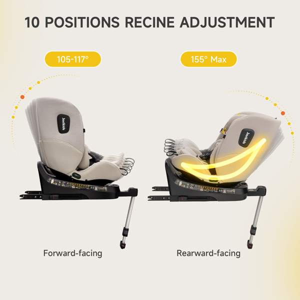 JoviKids Ranger TT Car Seat - Milkstone