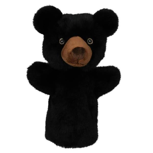 The Puppet Company Bear (Black) - ECO Puppet Buddies