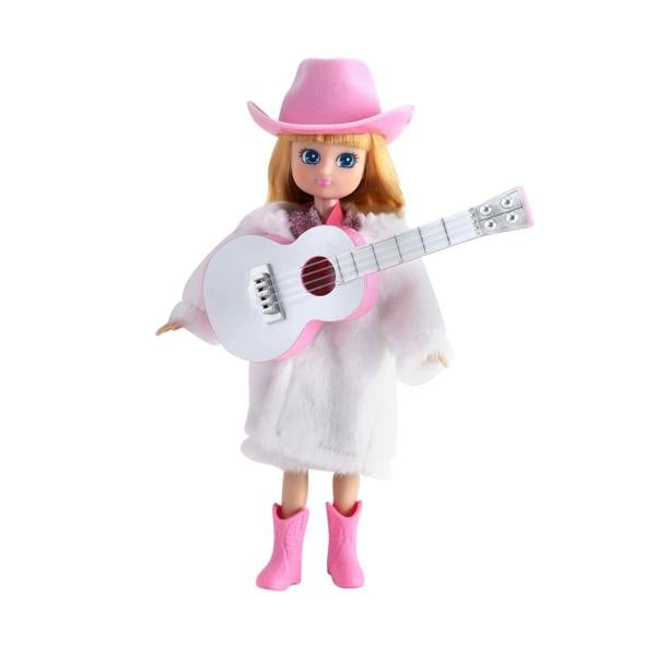 Lottie Doll Country Girl with Cowboy Hat and Guitar