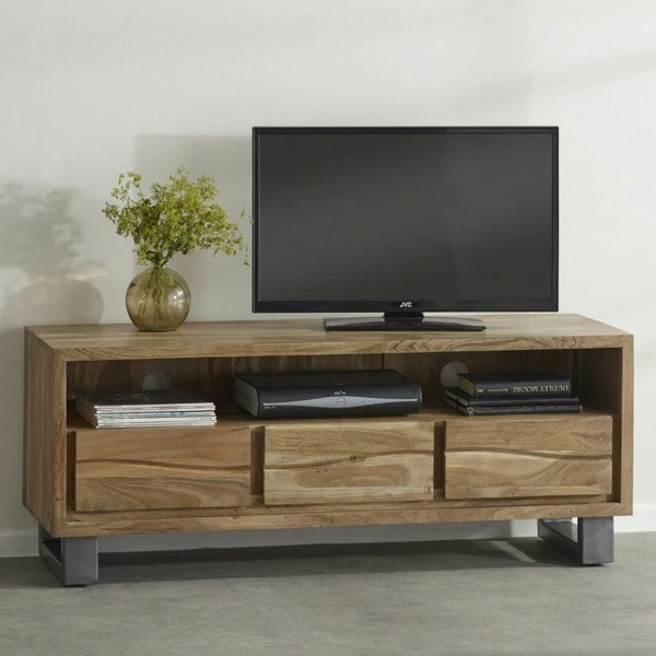 IH Design Knott Live Edge Large Media Unit