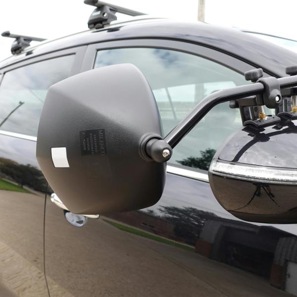 Milenco Towing Mirrors Grand Aero Platinum Caravan Twin Pack Case 6613