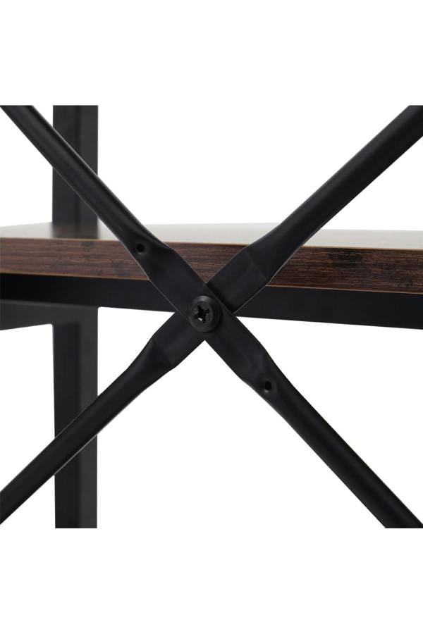 Living and Home 5 Tier Ladder Open Storage Bookcase
