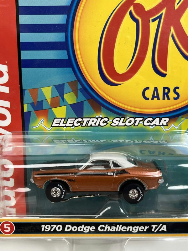 Auto World Slot Cars 1970 Dodge Challenger T/A Copper Thunderjet Ultra G HO Slot Car SC377-5