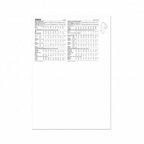 Simplicity Sewing Pattern 9685, Coats, Jackets for Women, D5 (4-6-8-10-12) - Intermediate