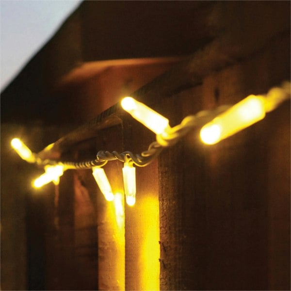 Eagle Connect String Lights White Rubber IP65 5m/40 LED Warm White