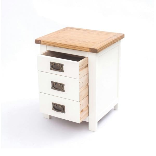 Cabinet Bits Lovere 3 Drawer Bedside Table