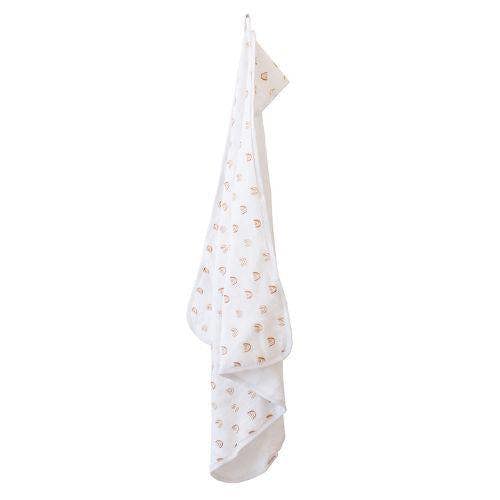 Lulujo - Hooded Towel - Rainbow