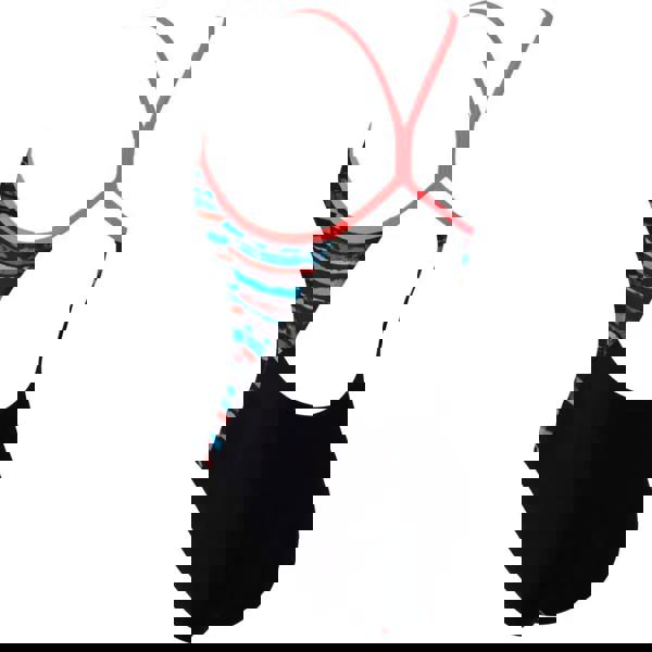 Zoggs Wake Sprintback Swimsuit - Black/Multi