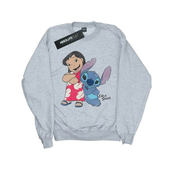 Lilo & Stitch Boys Classic Sweatshirt - Sports Grey