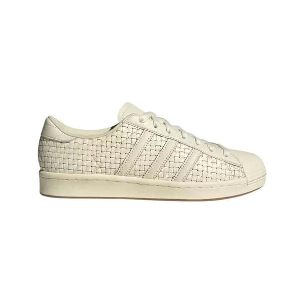 Adidas Mens Superstar V Woven Trainers - Cream - 