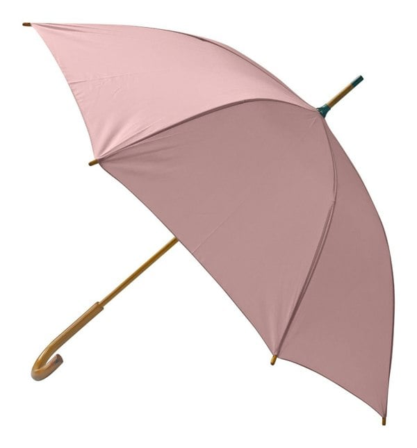 Jollybrolly Wood Stick Walking Umbrella - Blush Pink